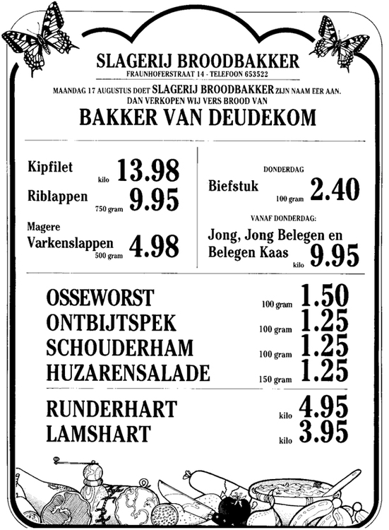 Fraunhoferstraat 14 - 1987 .<br />Bron: Jan van Deudekom 