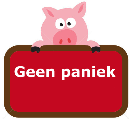 Geen paniek  