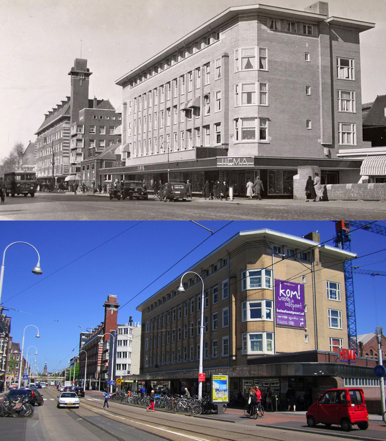 Hema 1939 - 2014 .<br />Foto: Beeldbank Amsterdam en Jo Haen 