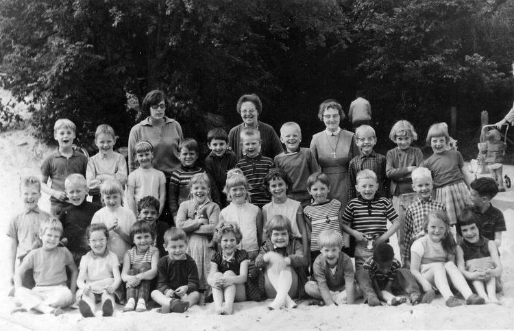 Pastoor Hesseveldschool - 1966-1967 .<br />Foto: Anne Miedema 