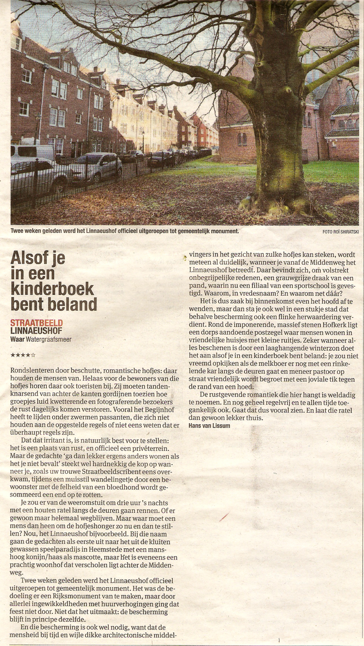 Het Parool Linnaeushof  