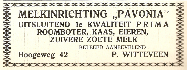 Hoogeweg 42 - 1931  
