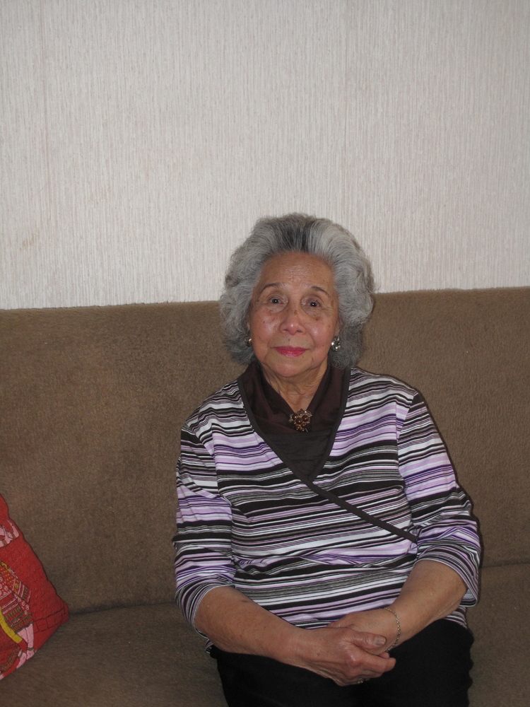 mevrouw Bos Nog altijd in de Madurastraat, foto januari 2014. 