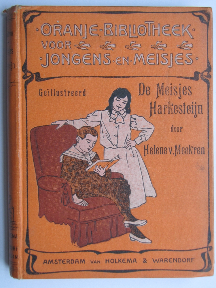 De meisjes Harkesteijn. Afgebeeld is het voorblad van het boek van Hélène Van Meekren.<br />Bron:  collectie JHM. Foto: F.Slicht 