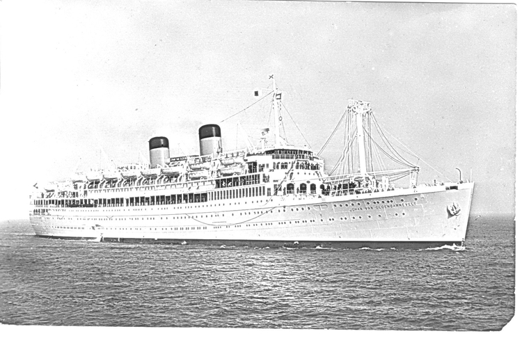 De SS Johan van Oldenbarnevelt. Deze afbeelding is afkomstig van een Australische Website. Ik heb geen toestemming kunnen vragen, geen adres te vinden: Find boat Pics. 