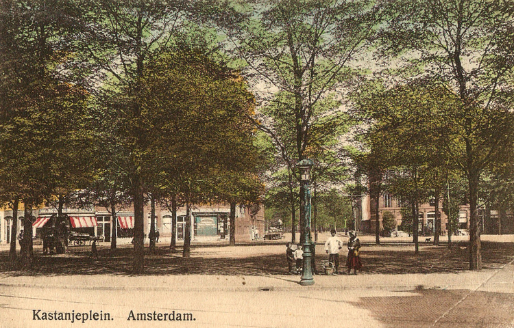 Kastanjeplein 02 - 1921 .<br />Foto: Beeldbank Amsterdam .<br />Foto: Jan van Deudekom 