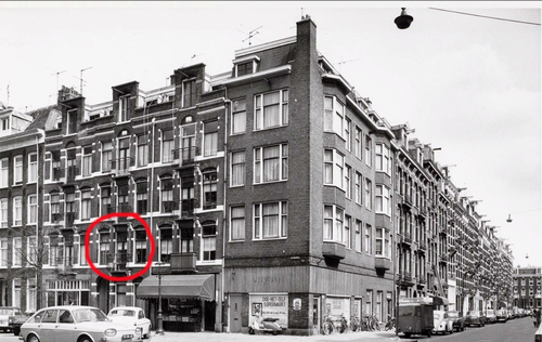 Kastanjeweg 07 (rood kringetje) - 1971 .<br />Foto: Beeldbank Amsterdam 