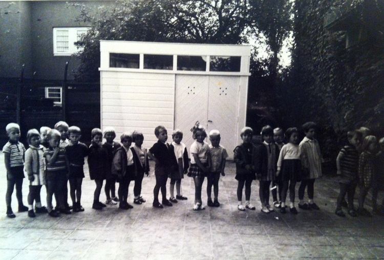 Kleuterschool De Merel 1965  