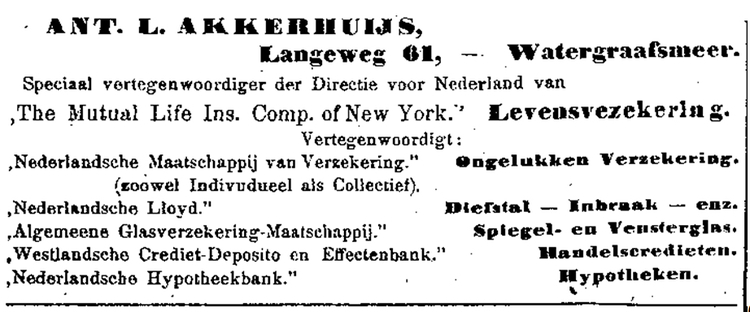 Langeweg 61 - 1902  