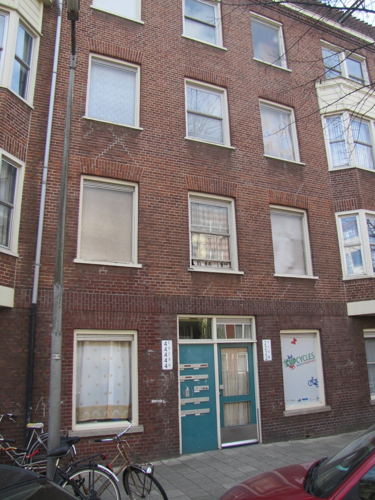 Cilliersstraat 4. Deze foto is uit 2013 en geeft het huidige beeld. Foto is gemaakt door F. Slicht. 