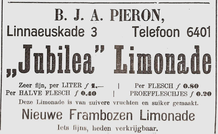 Linnaeuskade 3 - 1913  