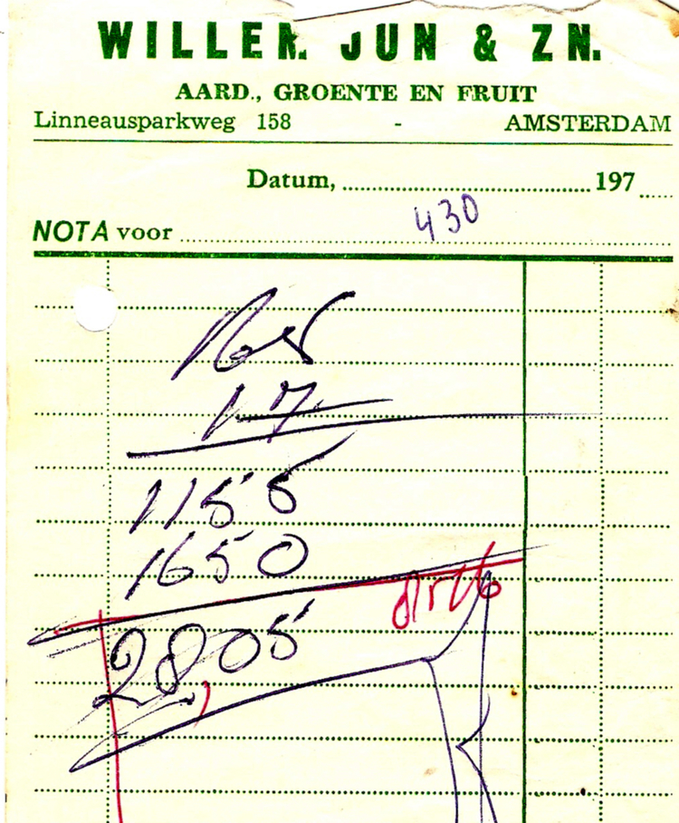 Linnaeusparkweg 158 - ± 1970  