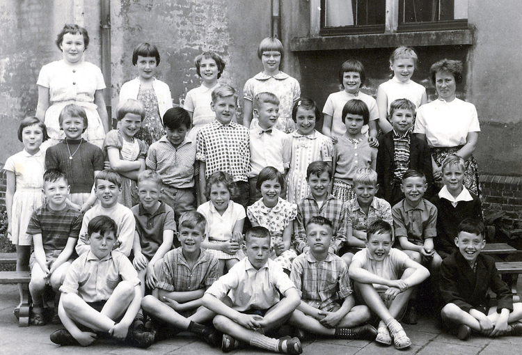 Linnaeusschool - 1961-1962 .<br />Foto: Kees  Baars 