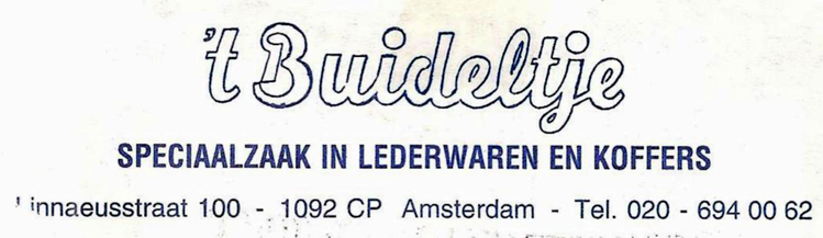 Linnaeusstraat 100 - 1998  