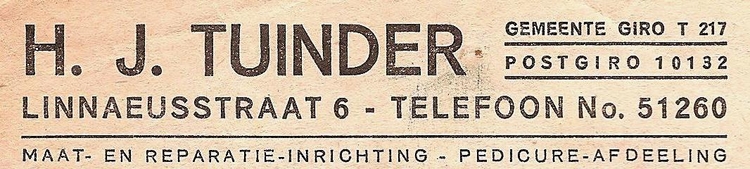 Linnaeusstraat 6  - 1947  