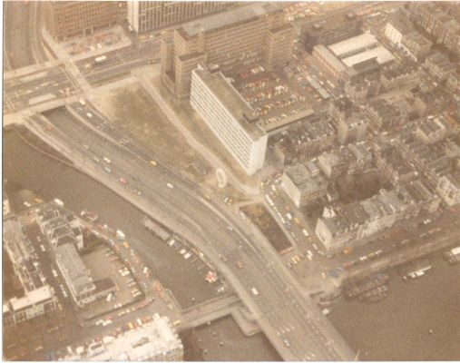 Torontobrug Torontobrug 1980, luchtfoto van Frans de Boer en Marja de Boer-Lichtveld 