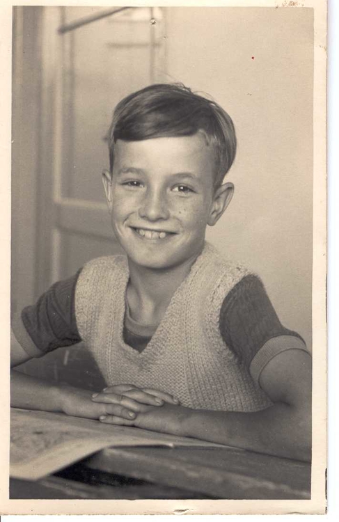  Maarten in de 6e klas van de Kartinischool (1952) 