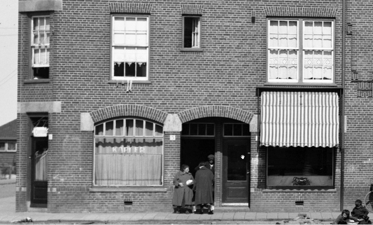 Maritzstraat 01 - ± 1930 .<br />Foto: Beeldbank Amsterdam 