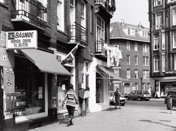 Maritzstraat 32 (hoekpand) - 1985 .<br />Foto: Beeldbank Amsterdam 