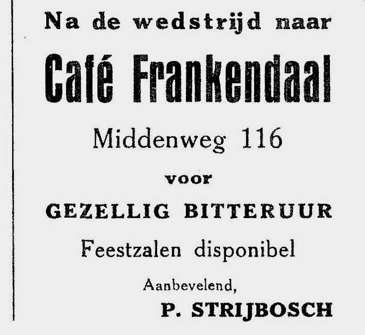 Middenweg 116 - 1935  