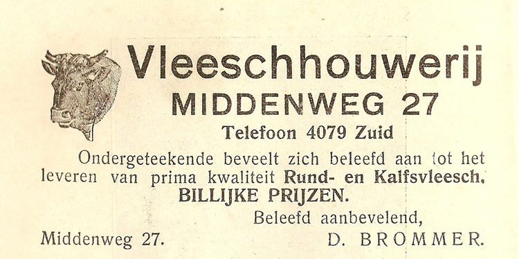 Middenweg 27 - 1914  