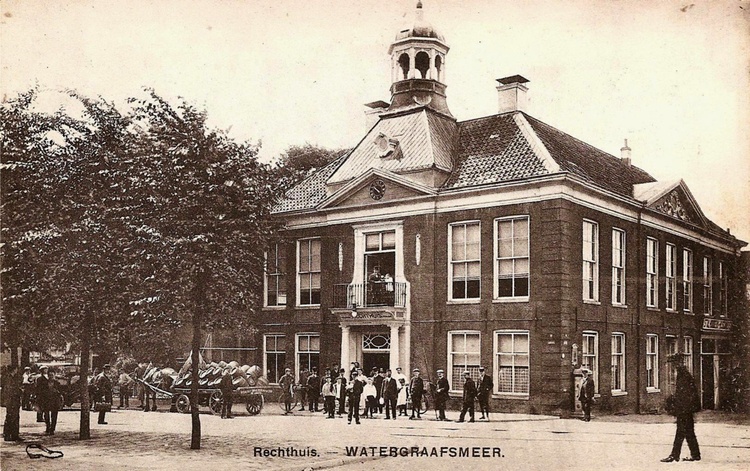 Middenweg 02 -  Rechthuis - 1918 .<br />Foto: John Haen 