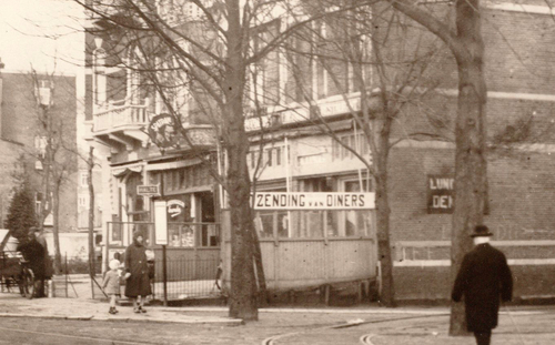 Middenweg 63 - ± 1935 .<br />Foto: Beeldbank Amsterdam 