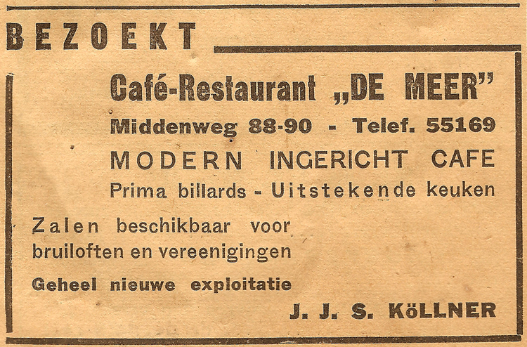 Middenweg 88-90 - 1938  