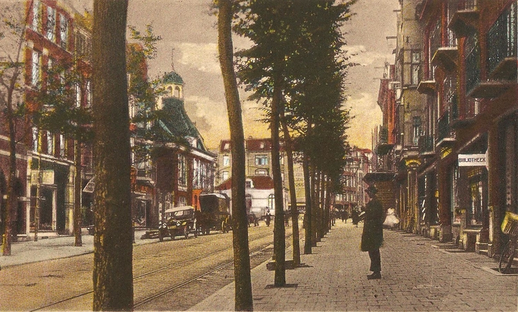 Middenweg Oud Watergraafsmeer - 1925 .<br />Foto: Jan van Deudekom 