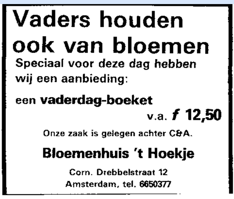 Cornelis Drebbelstraat 12 - 1988  