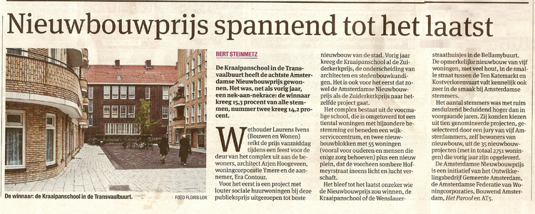  .<br />Bron: Het Parool 24 oktober 2014 