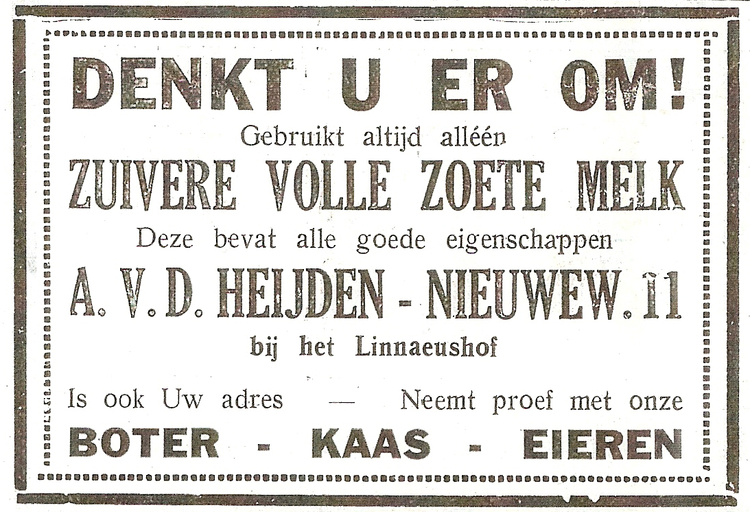 Nieuweweg 11 - 1929  