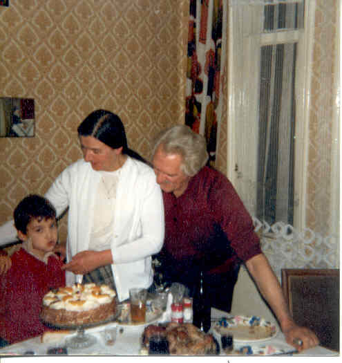 opa en oma mijn verjaardag met Opa en Oma 
