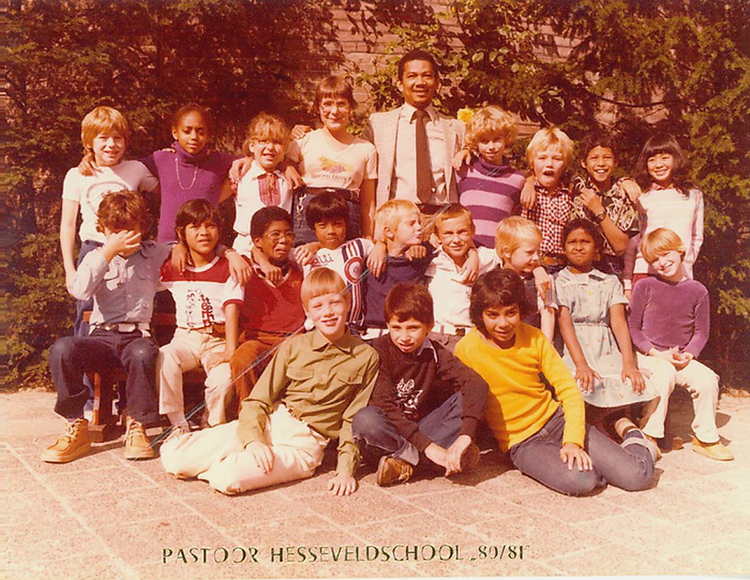 Pastoor Hesseveldschool - 1980/1981 .<br />Foto: Robin Massink 