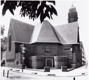 zooi De Nederlandse hervormde Elthetokerk (Foto: Gemeentearchief Amsterdam) 