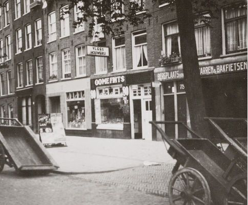  Wagenaarstraat in 1938 (Foto: Gemeentearchief Amsterdam) 