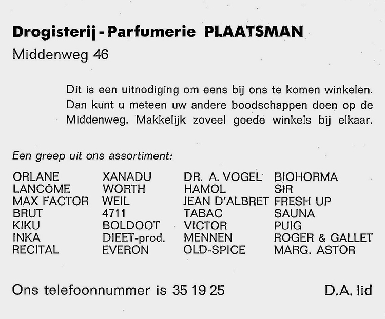 Middenweg 46 - 1973  