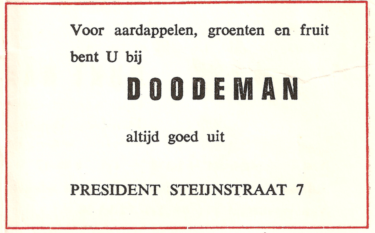 President Steijnstraat 07 - 1968  