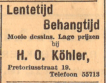 Pretoriusstraat 19 - 1938  