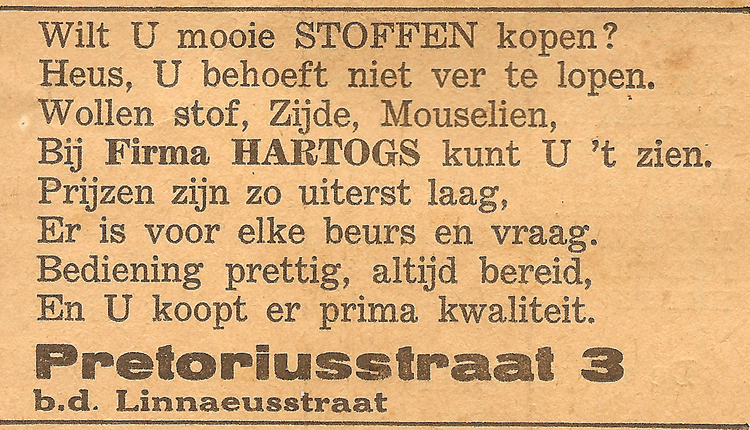 Pretoriusstraat 03 - 1938  