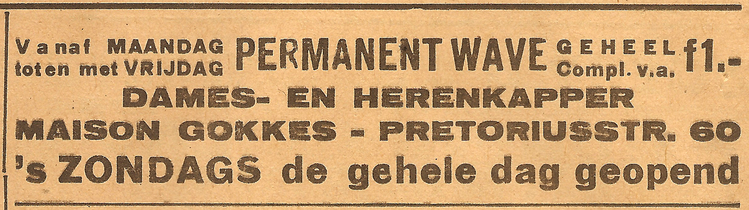 Pretoriusstraat 60 - 1938  