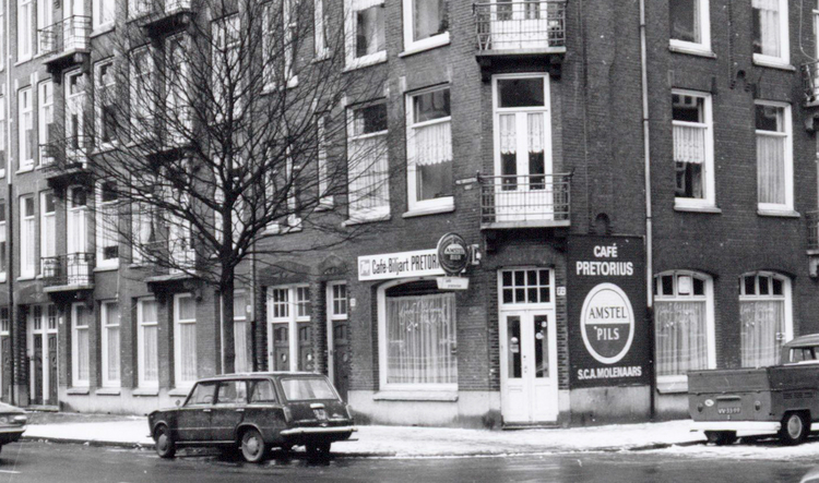 Pretoriusstraat 72 - 1972 .<br />Foto: Beeldbank Amsterdam 