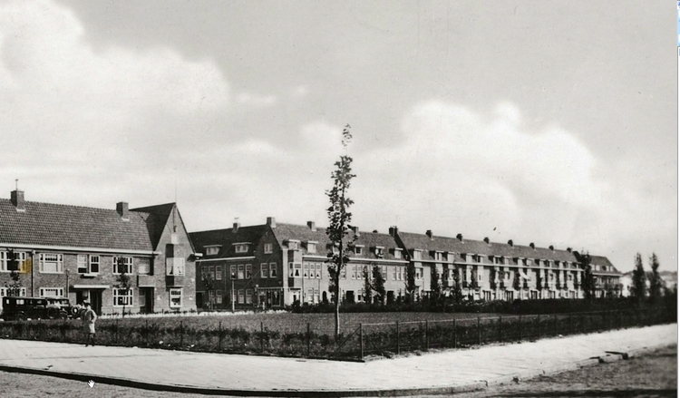 Radioweg - 1935 .<br />Foto: Beeldbank Amsterdam 