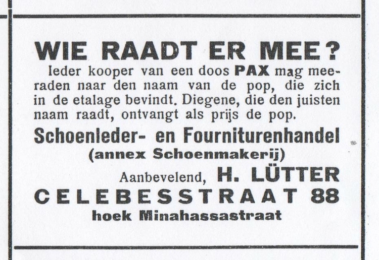 Februari 1926. Zie hieronder. 