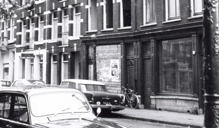 Reinwardtstraat 4-6 enz. v.r.n.l - 1970 .<br />Foto: Beeldbank Amsterdam 