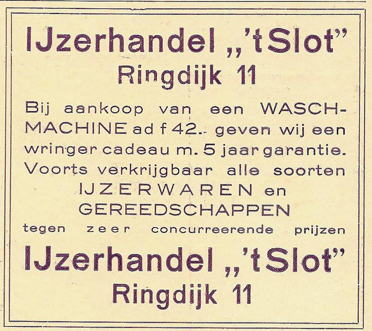 Ringdijk 11 - 1928  