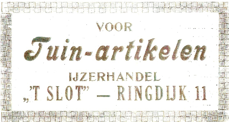 Ringdijk 11 - 1929  