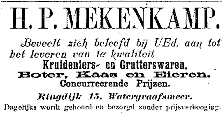 Ringdijk 15 - 1899  