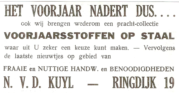 Ringdijk 19 - 1929  