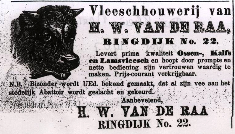 Ringdijk 22 - 1899 .<br />Bron: Jan van Deudekom 